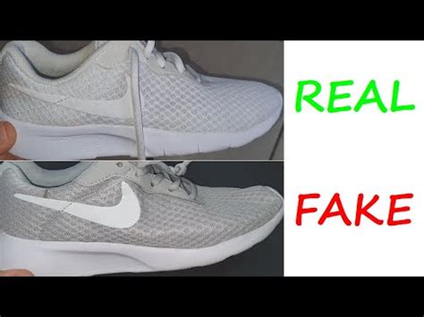 are nike tanjun fake|how to identify a fake nike.